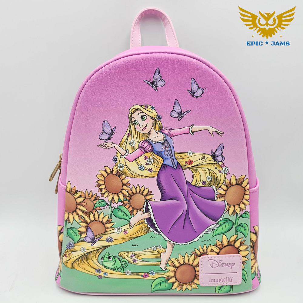 Loungefly Disney Tangled Sunflower Field Mini Backpack